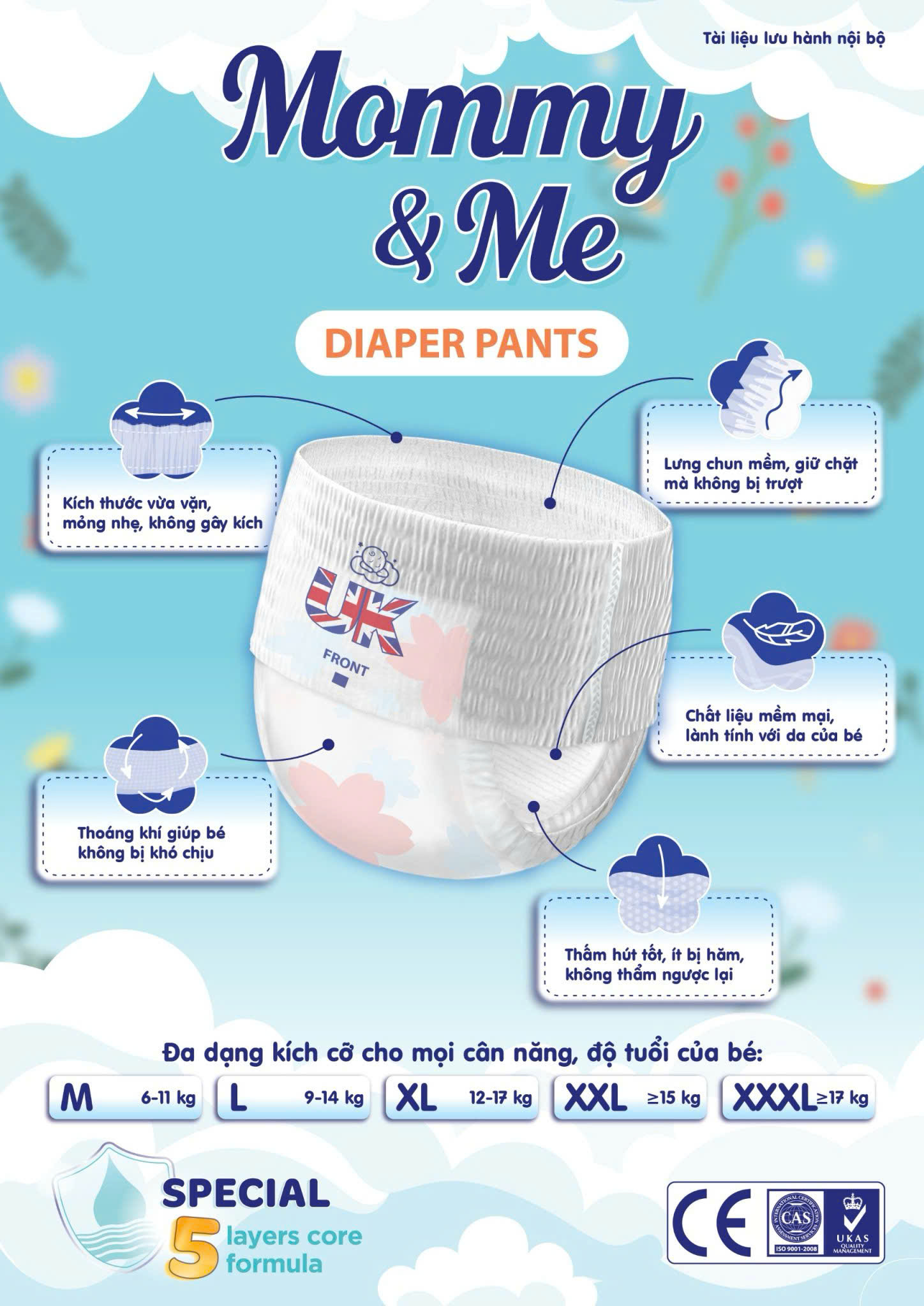 Mô tả tổng quan Bỉm Mommy&me